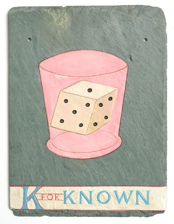 K for Known by Denis OConnor contemporary artwork Sculpture