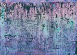 Un bosque iridiscente by Dennis Miranda Zamorano contemporary artwork painting