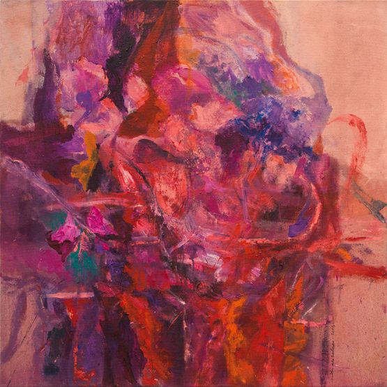 Still Here Somehow by Kais Salman contemporary artwork Painting