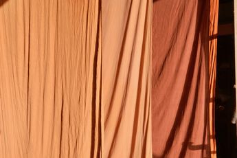 Contemporary art exhibition Andy Goldsworthy Red Flags at Galerie Lelong  Co. New York United States