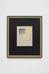 Carre Gouache nF5260 - Variante del Libro nero III by Sonia Delaunay contemporary artwork works on paper