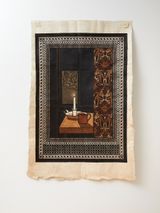 Blackout in Banaras by Robin White contemporary artwork textile