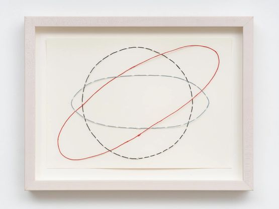 Equator Drawing 3 by Nina Katchadourian contemporary artwork Works on Paper