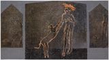 Iletisim by Azade Koker contemporary artwork mixed media painting photography print works on paper