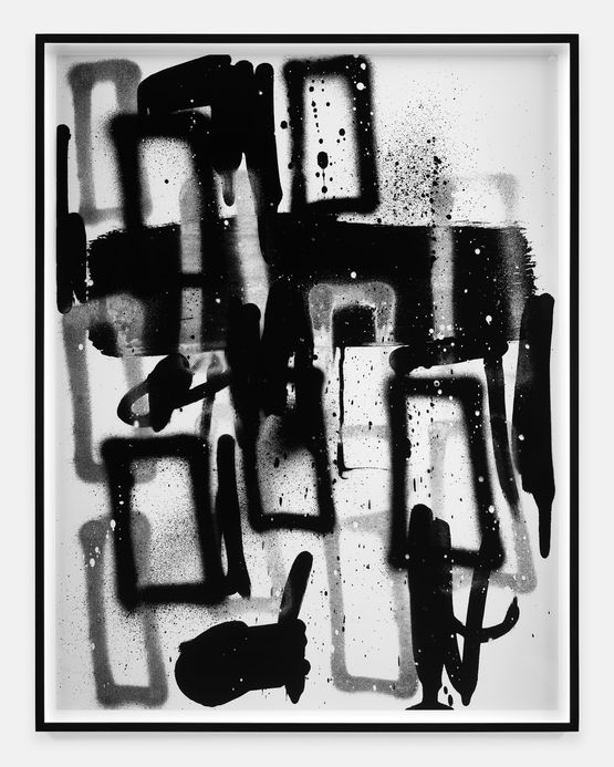 Untitled Composition by Adam Pendleton contemporary artwork Painting