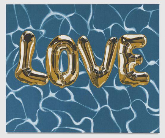 Joel Mesler Untitled Love by Joel Mesler contemporary artwork Painting
