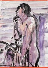 Untitled by Rui Miguel Leitao Ferreira contemporary artwork painting works on paper