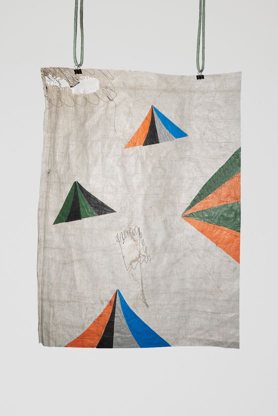 Balancando as barraquinha da serie Dia de Baile Balancando as barraquinha from the series Dia de Baile by Allan Weber contemporary artwork Textile