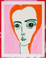 i tink by Del Kathryn Barton contemporary artwork painting