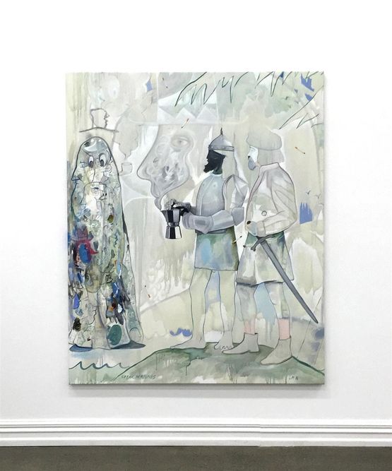 Speaks in Rounds by Laith Mcgregor contemporary artwork Mixed Media