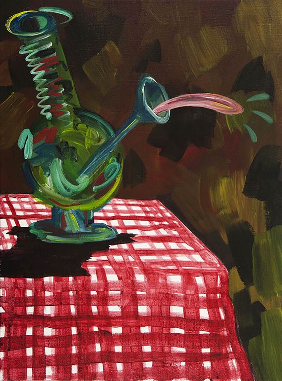 Choking by Gorka Mohamed contemporary artwork Painting