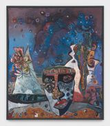 River Blue by Reginald Madison contemporary artwork painting