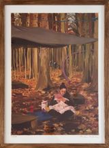 Study For Nature by Caroline Walker contemporary artwork print