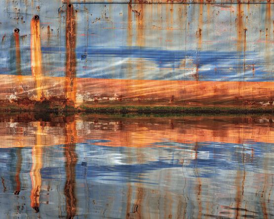 Barge Miami River by Anastasia Samoylova contemporary artwork Photography
