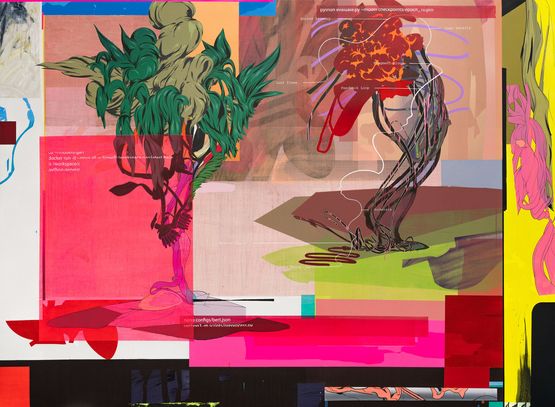 Two Projects After the Event by Zhong Wei contemporary artwork Painting