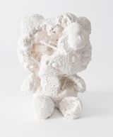 Selenite Eroded Kitty by Daniel Arsham contemporary artwork sculpture