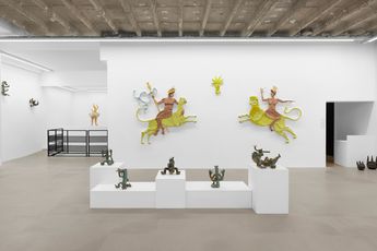 Contemporary art exhibition BASILE BOON Just Another Myth at Dumonteil Paris France