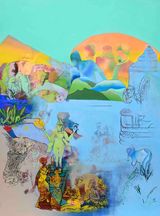 Khao Yai III by July Ancel contemporary artwork painting