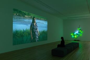 Contemporary art exhibition Andrea Bowers Think of Our Future at Andrew Kreps Gallery 22 Cortlandt Alley United States