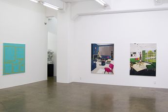 Contemporary art exhibition Group exhibition Five Painters at Gow Langsford Gallery Auckland City New Zealand
