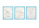 PENDING RESOLVE by Lawrence Weiner contemporary artwork mixed media