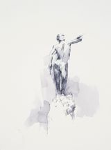 Untitled by Paul P. contemporary artwork works on paper