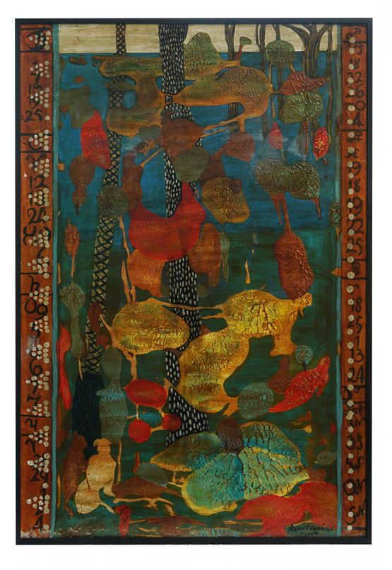 Epilogue to a Dream II by Rene Aquitania contemporary artwork Painting
