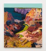 Southern Rim by Hilary Pecis contemporary artwork painting works on paper