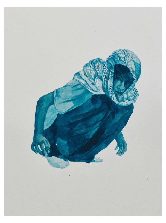 Ayyar the trickster Berlin by Bani Abidi contemporary artwork Works on Paper