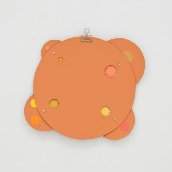 Color Combination Orange by Masaya Chiba contemporary artwork Works on Paper