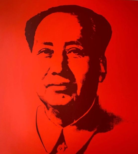 Mao Red by Sunday B. Morning  Andy Warhol contemporary artwork Print