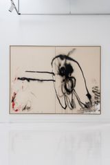I DONT LIKE THE BLABLA by Marria Pratts contemporary artwork drawing painting works on paper