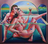 Unparalleled Horizon by Jade Ching-Yuk Ng contemporary artwork painting