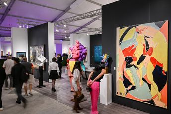 Contemporary art exhibition Art Miami 2025 at Ocula Advisory Miami United Kingdom