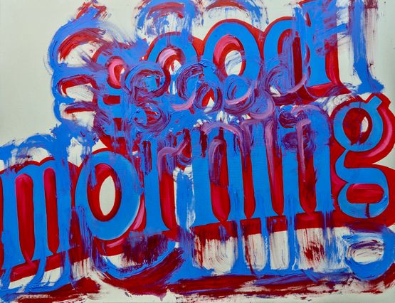 Good Morning by Lee Eun contemporary artwork Painting