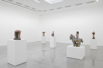 Contemporary art exhibition Ruby Neri Staircase at David Kordansky Gallery Los Angeles United States