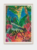 BEE by Cesc Abad contemporary artwork painting works on paper