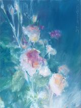 Flowers Viewing No.5 by He Duoling contemporary artwork painting
