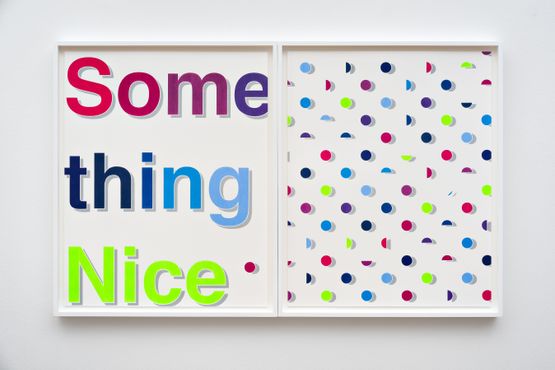 Something Nice by Sadie Barnette contemporary artwork Works on Paper