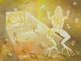 The Electric Body by Kat Lyons contemporary artwork painting
