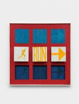 Run I by Sol Lewitt contemporary artwork painting