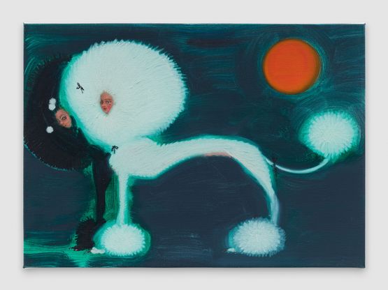 Astropoodles by Sofia Mitsola contemporary artwork Painting