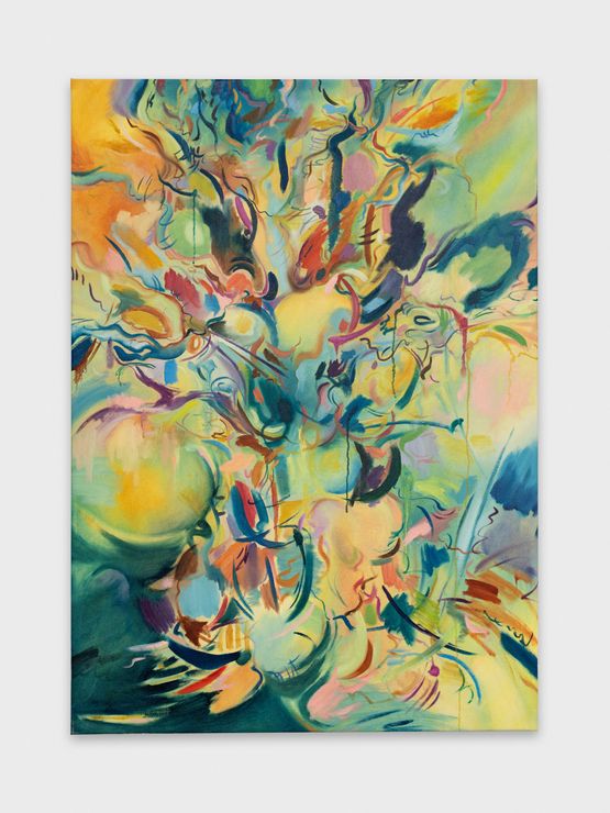 The ympe-tre by Rachel Barlow contemporary artwork Painting