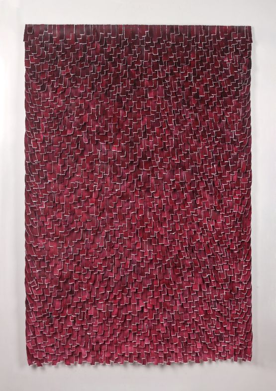 Red by Karla Nixon contemporary artwork Painting