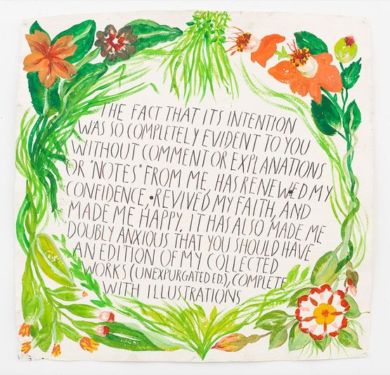No Title The fact that... by Raymond Pettibon contemporary artwork Works on Paper