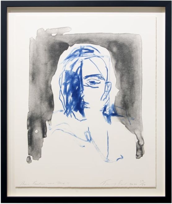 These feelings were true II by Tracey Emin contemporary artwork Print