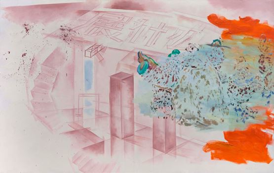What to Exhibit No. 1 by Xie Nanxing contemporary artwork Painting