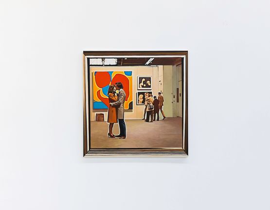 The Collector art fair by Diena Georgetti contemporary artwork Painting