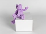Amethyst Frog by Daniel Arsham contemporary artwork sculpture