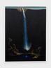 A River Dividing Presence and Absence by Caleb Hahne Quintana contemporary artwork Painting